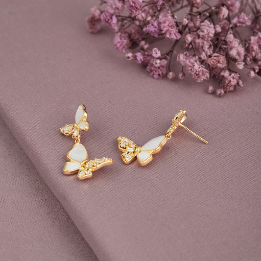 Elegant Earrings Stylish Floral-Inspired Jewelry