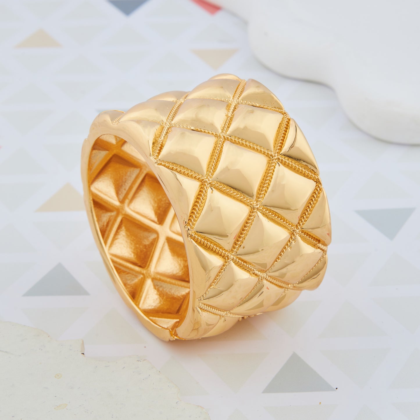 Pastel Shine Gold Ring