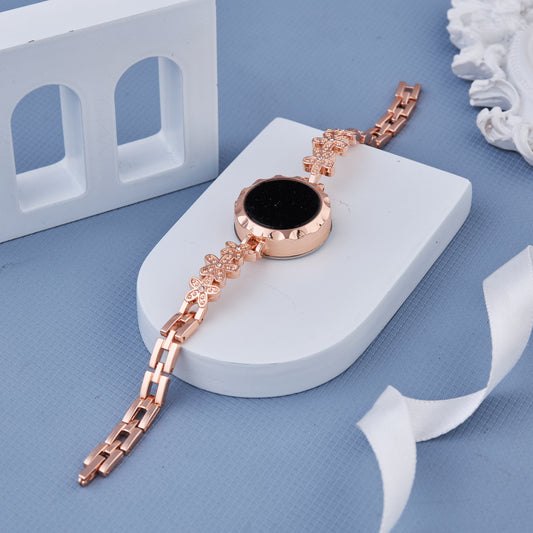 Rose Gold Stylish Digital Watch with Handmade Appeal
