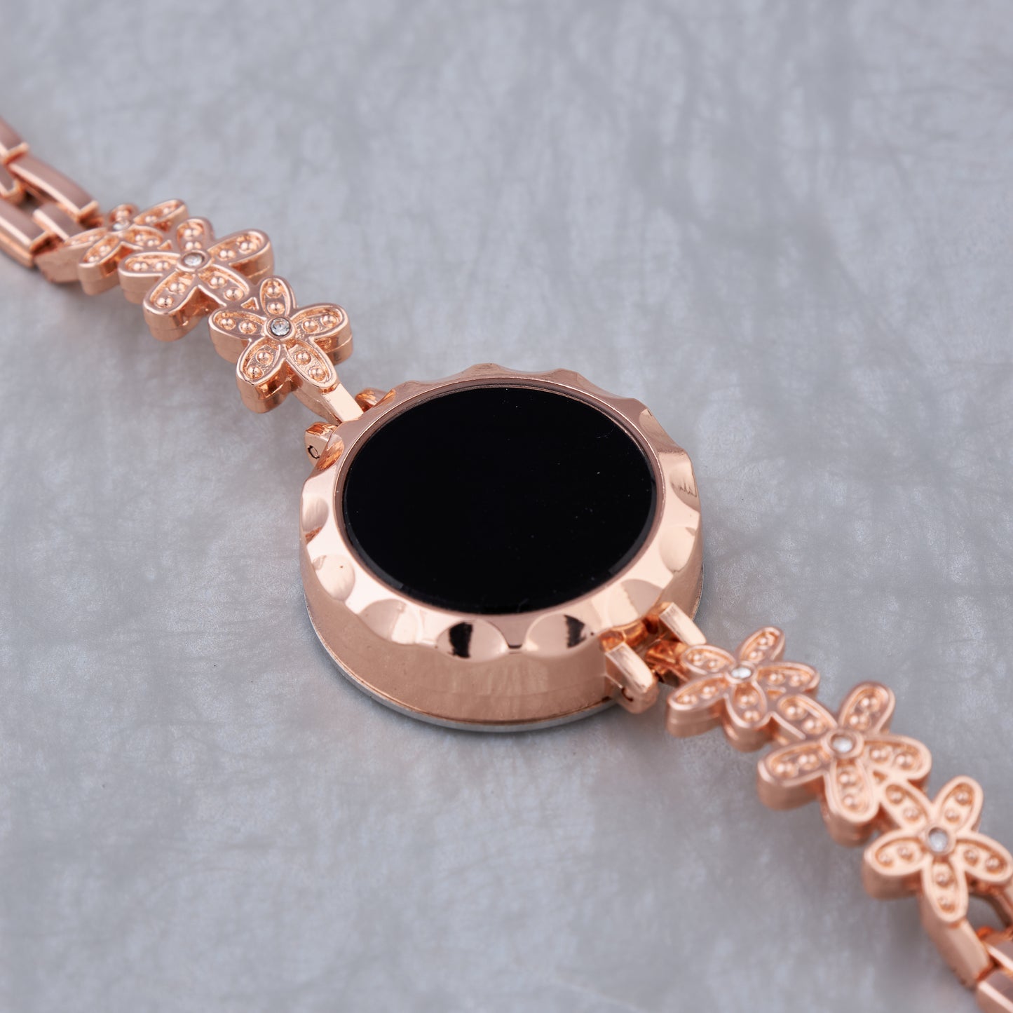 Rose Gold Stylish Digital Watch with Handmade Appeal