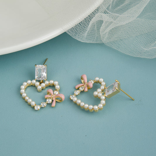 Pearl and Crystal Sophistication Earrings