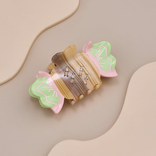 Candy Design Pastel Hair Claw Clip