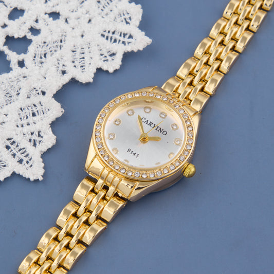 GC Premium Jewellery Gold Watch – Diamond-Accented Luxury Timepiece
