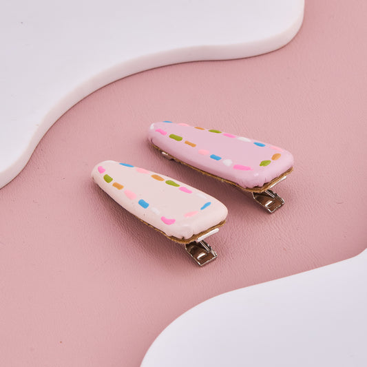 Candy Sprinkle Hair Clips for Baby Girls