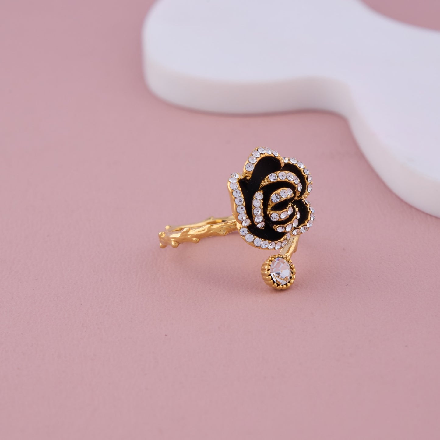 Blooming Grace Diamond Flower Ring