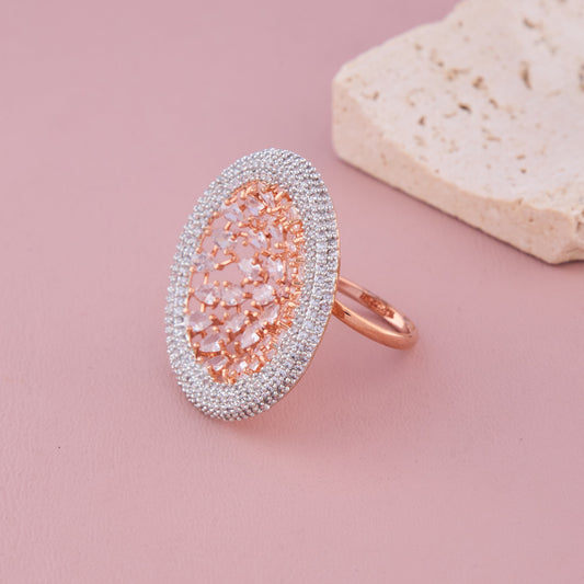 Blush Radiance Diamond Ring