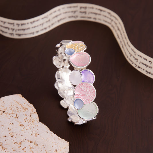 Colorful Stone & Bead Bracelet for Women