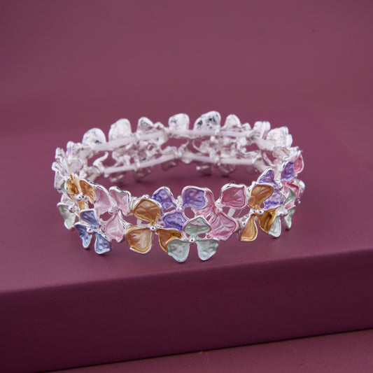 Elegant Jewel-Toned Fashion Bracelet for Women