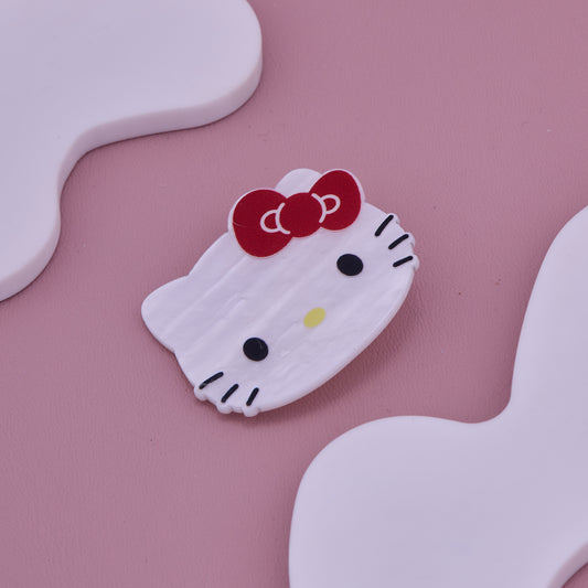 Adorable Kitty Face Hair Clip
