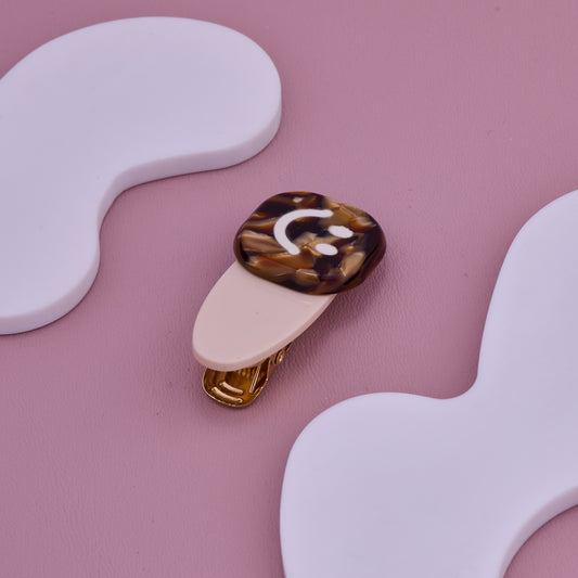 Trendy Smiley Hair Clip for Girls