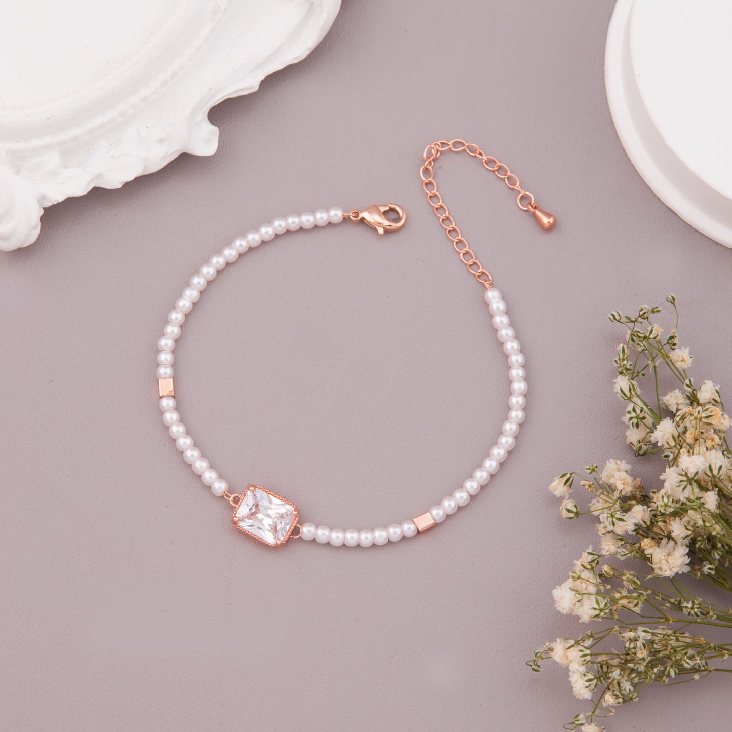 Stacked Gold Bracelets for Trendy Styling