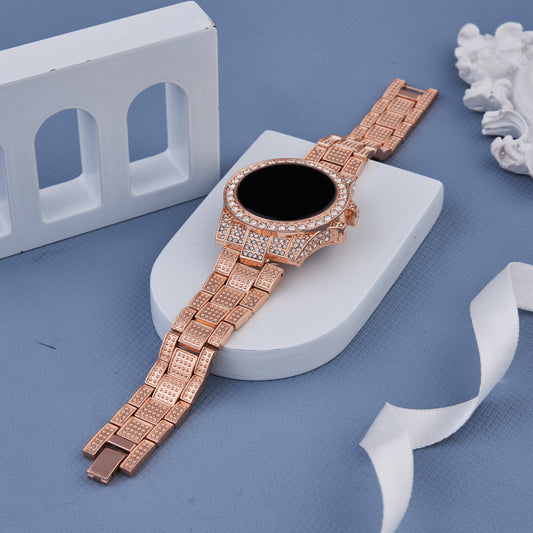 Rose Gold Luxury Diamond Watch