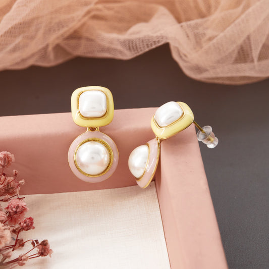 Elegant Earrings Presented in a Gift Box