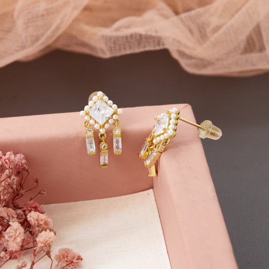 Floral-Inspired Elegant Earrings