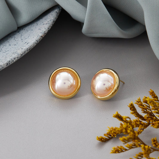 Circuler Classic Gold Earrings