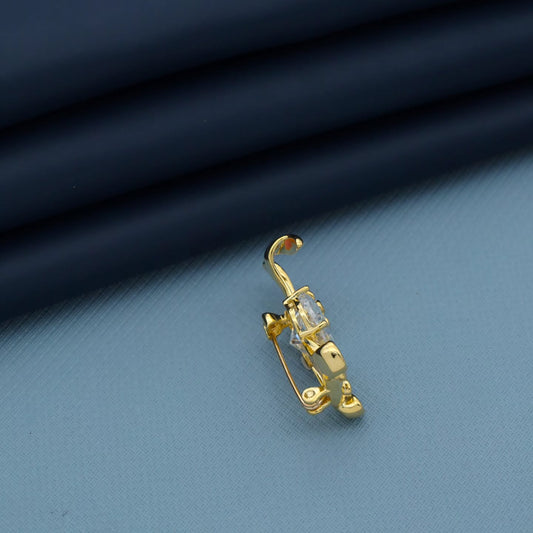 Crystal Bunny Brooch with Pink Ears by GC Premium Jewellery