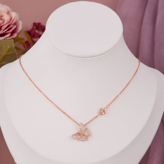 Rosy Reverie Pendant Necklace