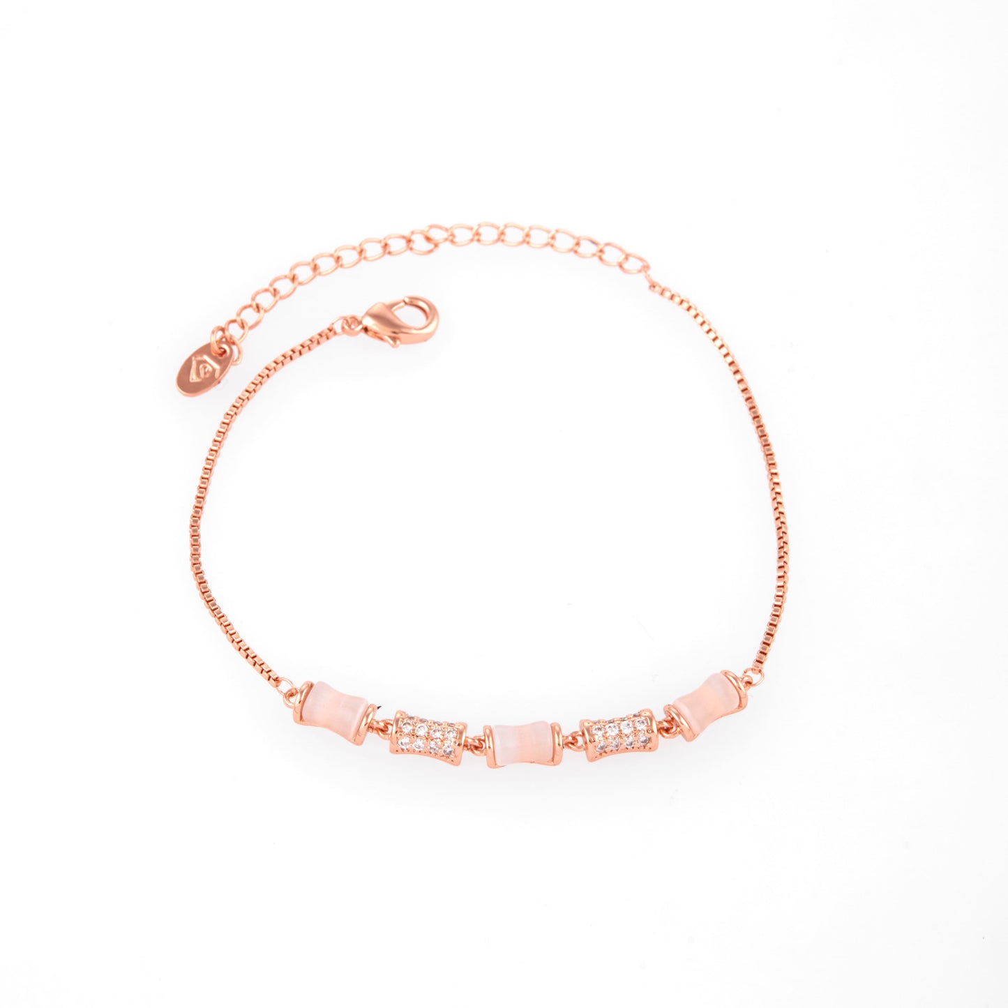 Luxury Gold Bracelet with Diamond Accents