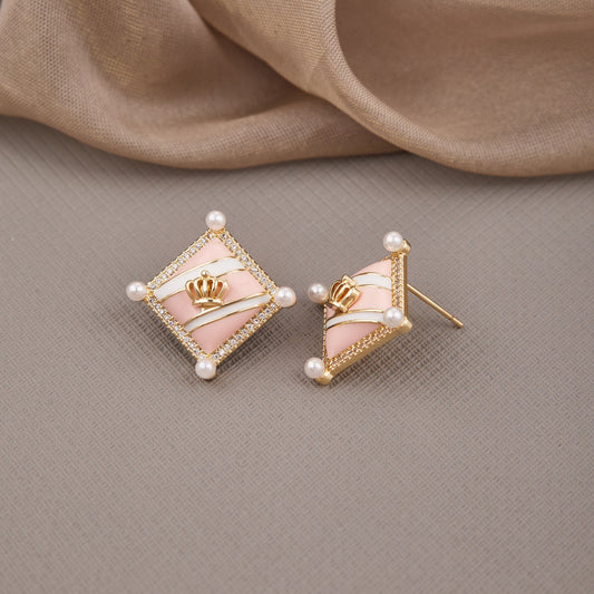 Origami-Inspired Artistic Earrings