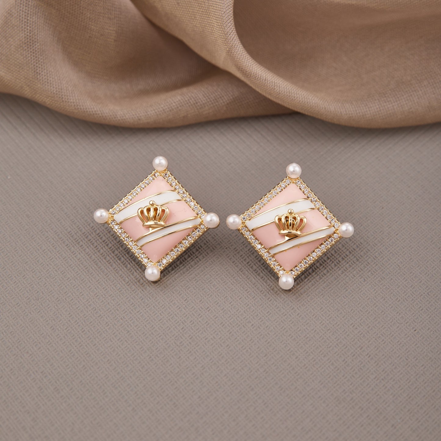 Origami-Inspired Artistic Earrings