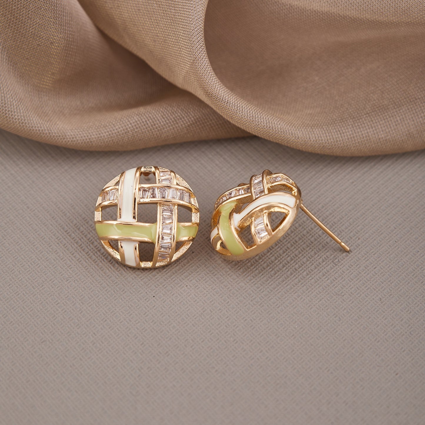 Golden Elegance Earrings