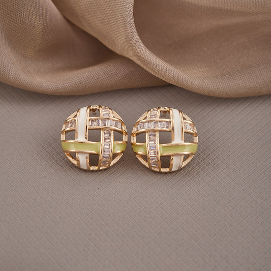 Golden Elegance Earrings