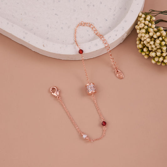 Intricate Gold Bracelet with Elegant Shine