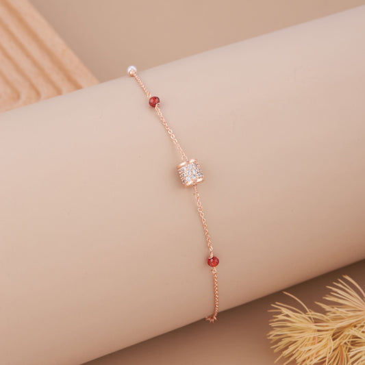 Intricate Gold Bracelet with Elegant Shine