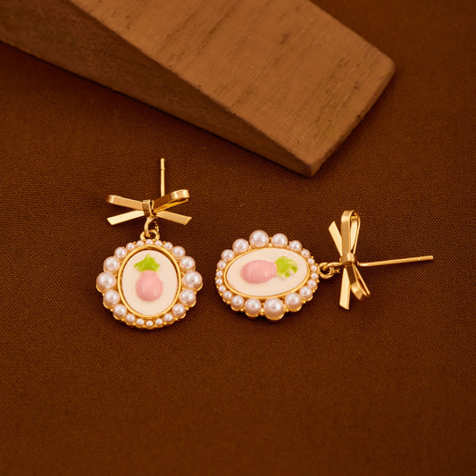 Elegant Pearl Earrings Timeless Beauty & Fine Craftsmanship