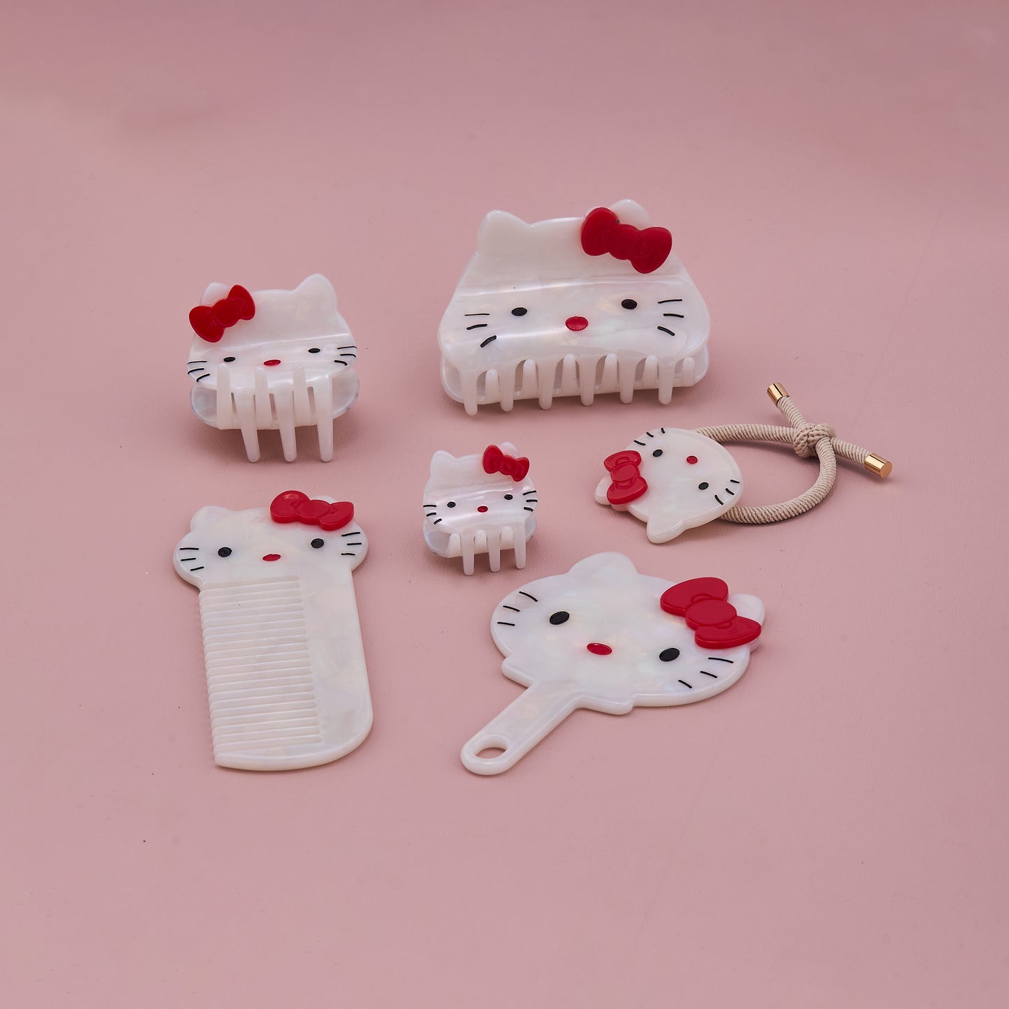 Cute Hello Kitty Hair Accessories Set