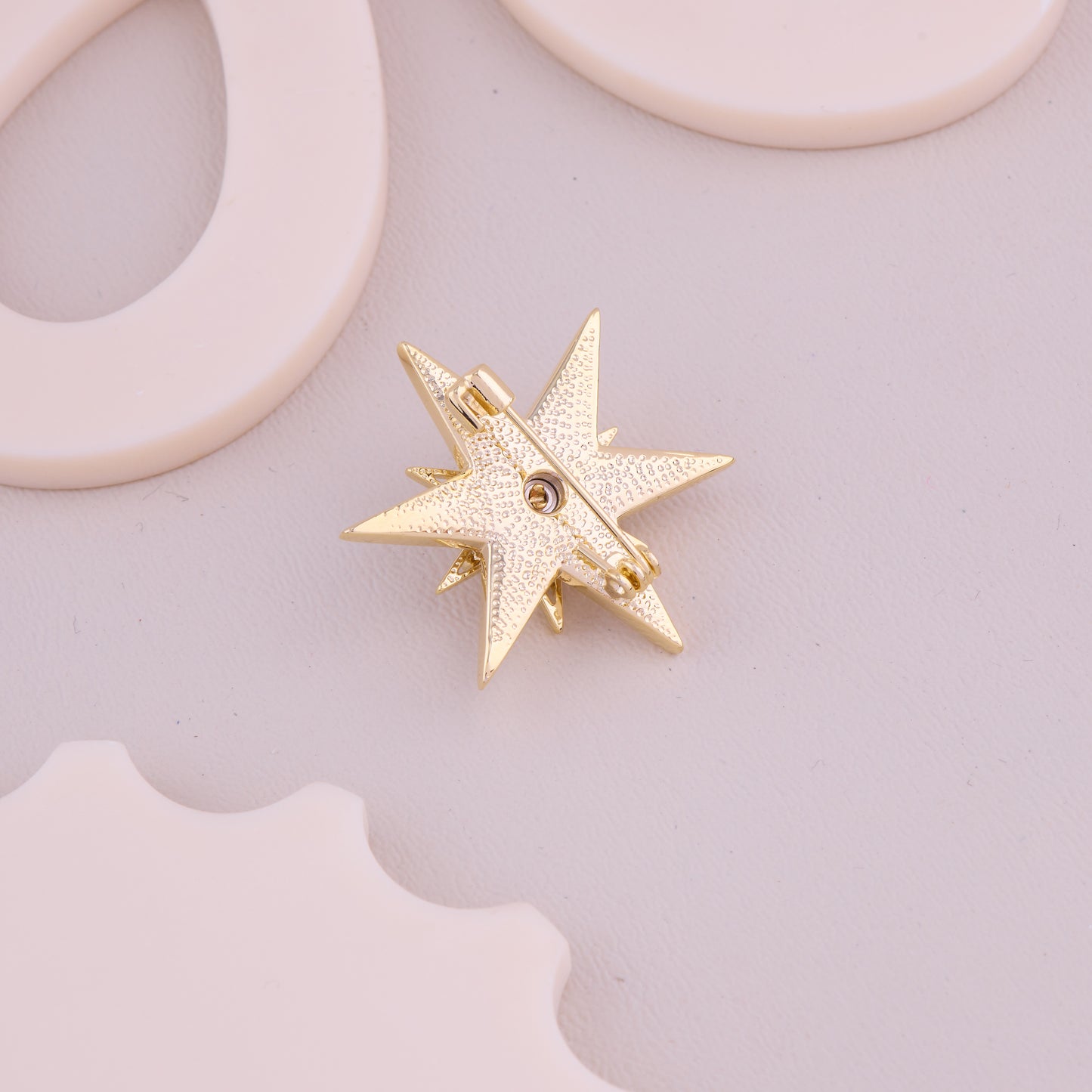 Crystal Star Brooch