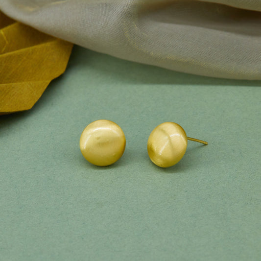 Shiny Gold Earrings Classic & Refined Elegance