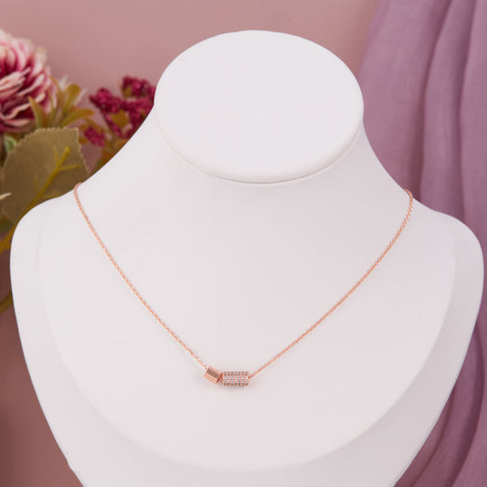 Floral Grace Pendant Necklace