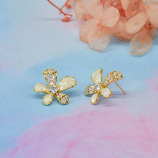 Diamond Elegance Earrings Sophisticated Sparkle