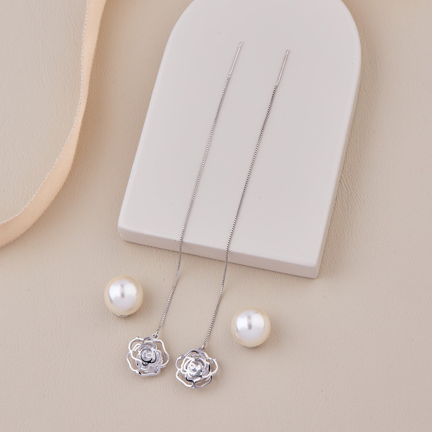 Pearl Earrings Sophisticated & Stylish
