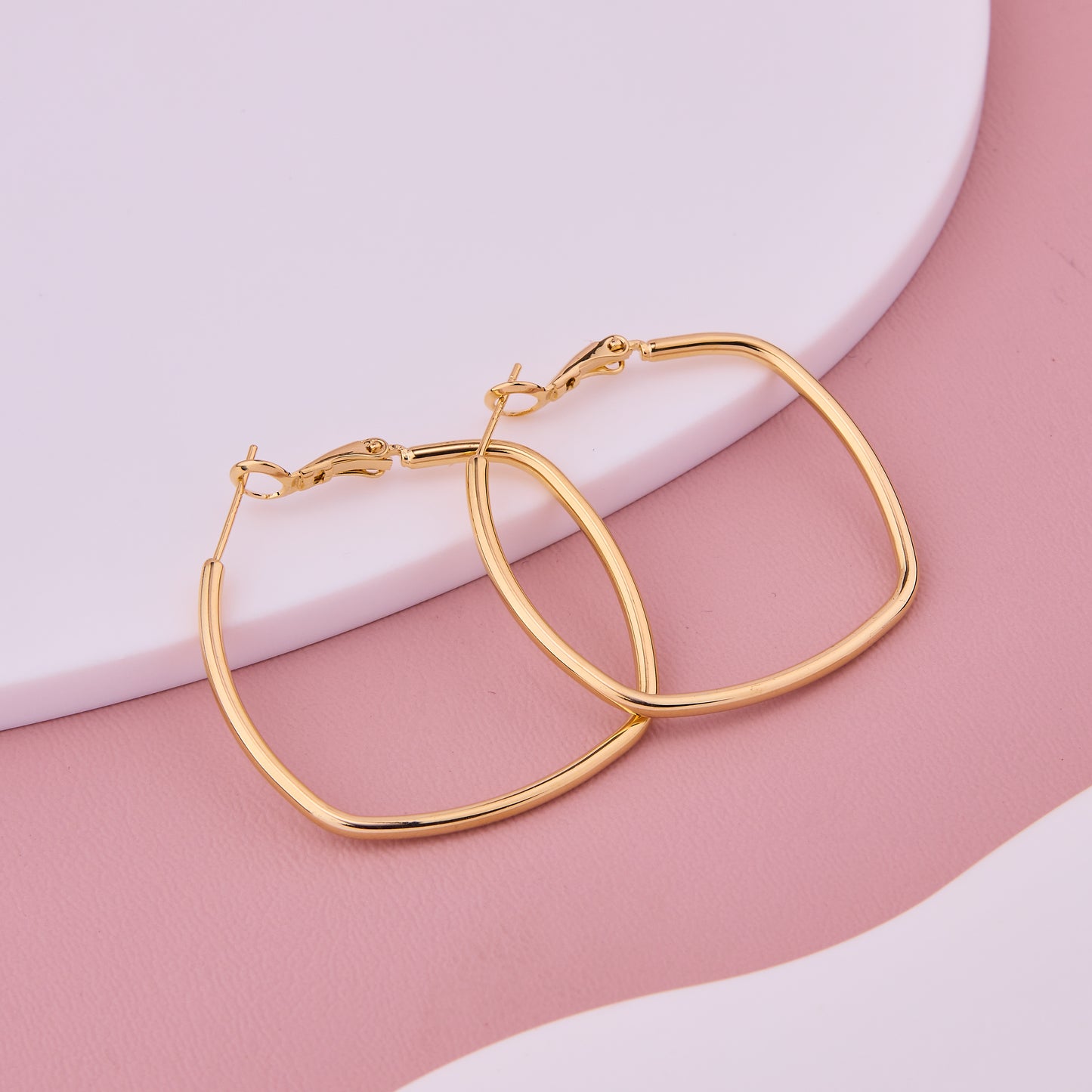 Golden Glow Classic Hoops