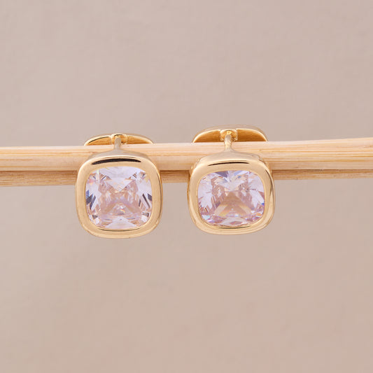 Golden Glow Cushion Studs