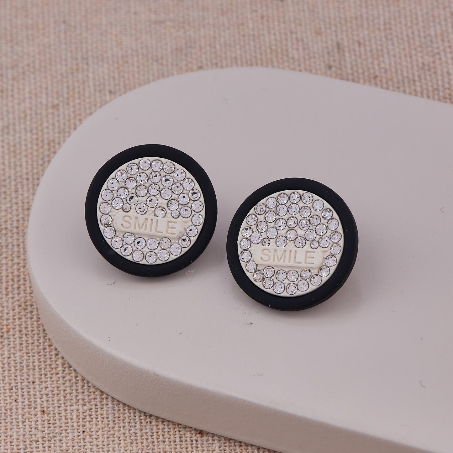 Round Diamond Earrings