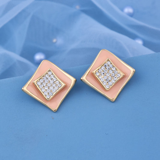 Starlit Grace Diamond Earrings