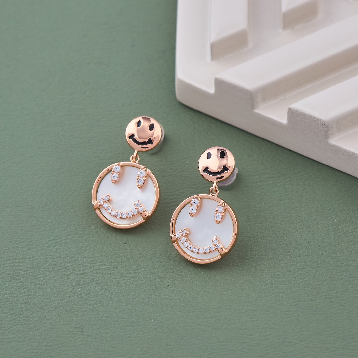 Radiant Smiles Diamond Earrings