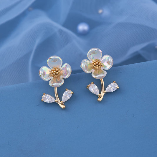 Petal-Inspired Elegance: Floral Earrings