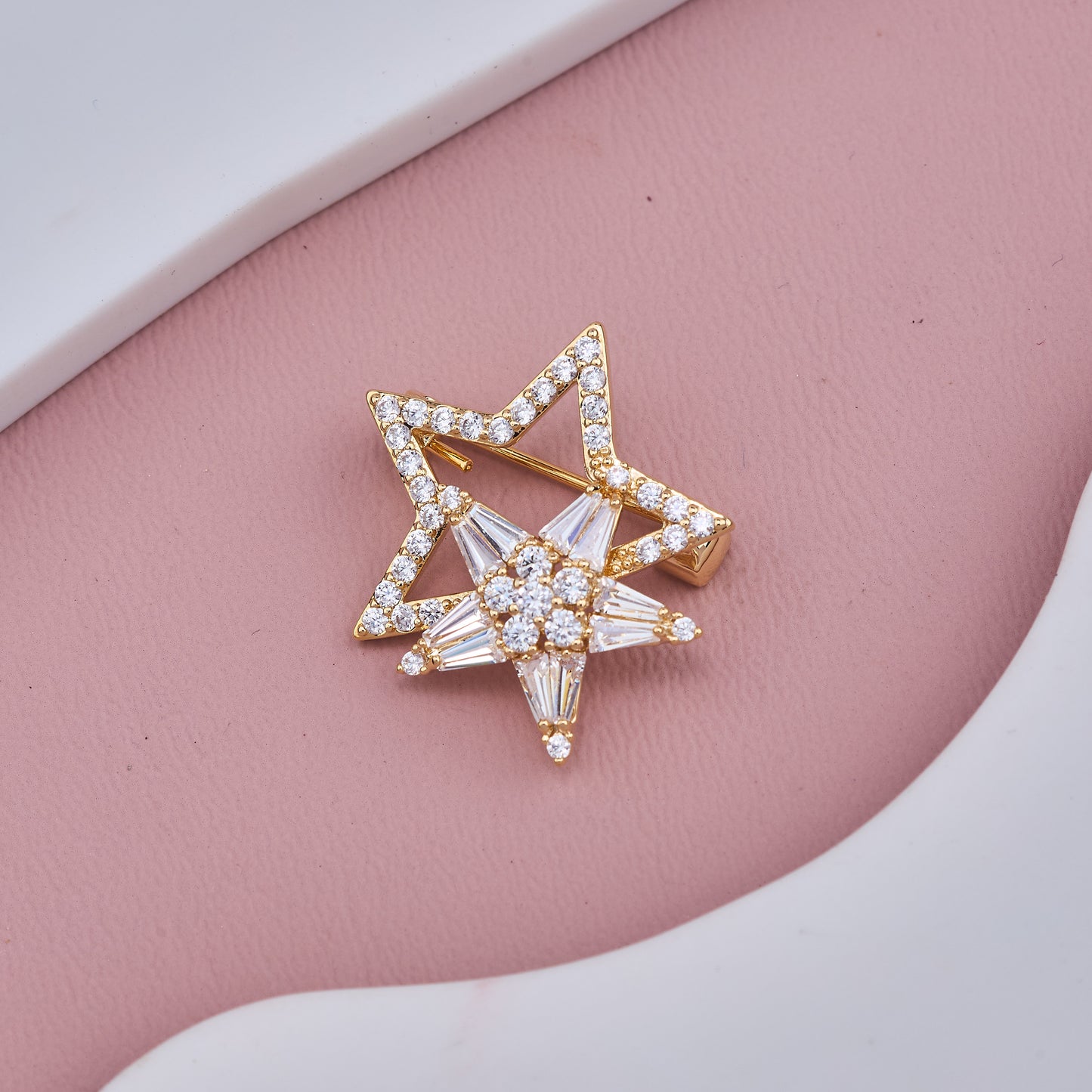 Sparkling Star Brooch