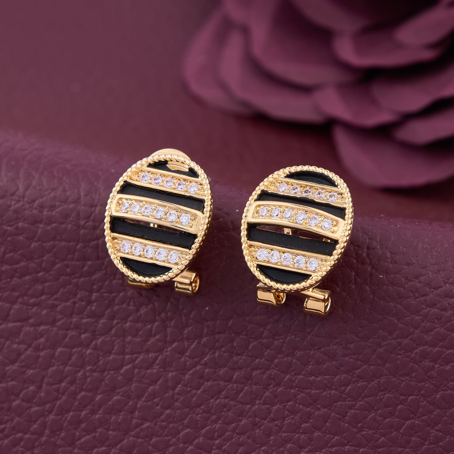 Radiance Refined Gold & Diamond Earrings