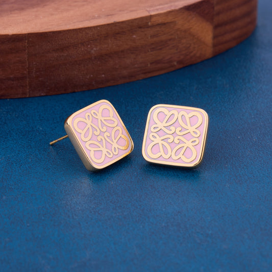 Handcrafted Wooden Earrings with Natural Texture