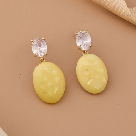 Gemstone Earrings Elegant & Minimalist Design