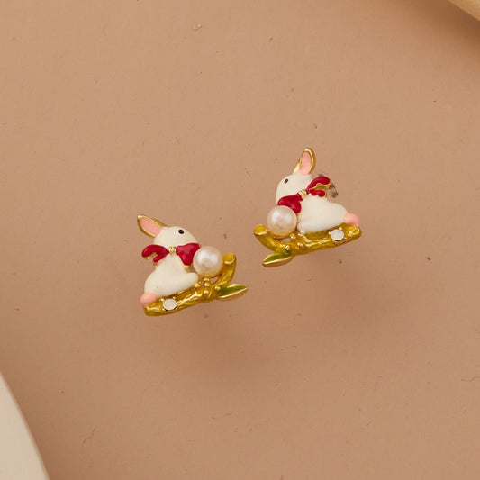 Whimsical Bunny Earrings