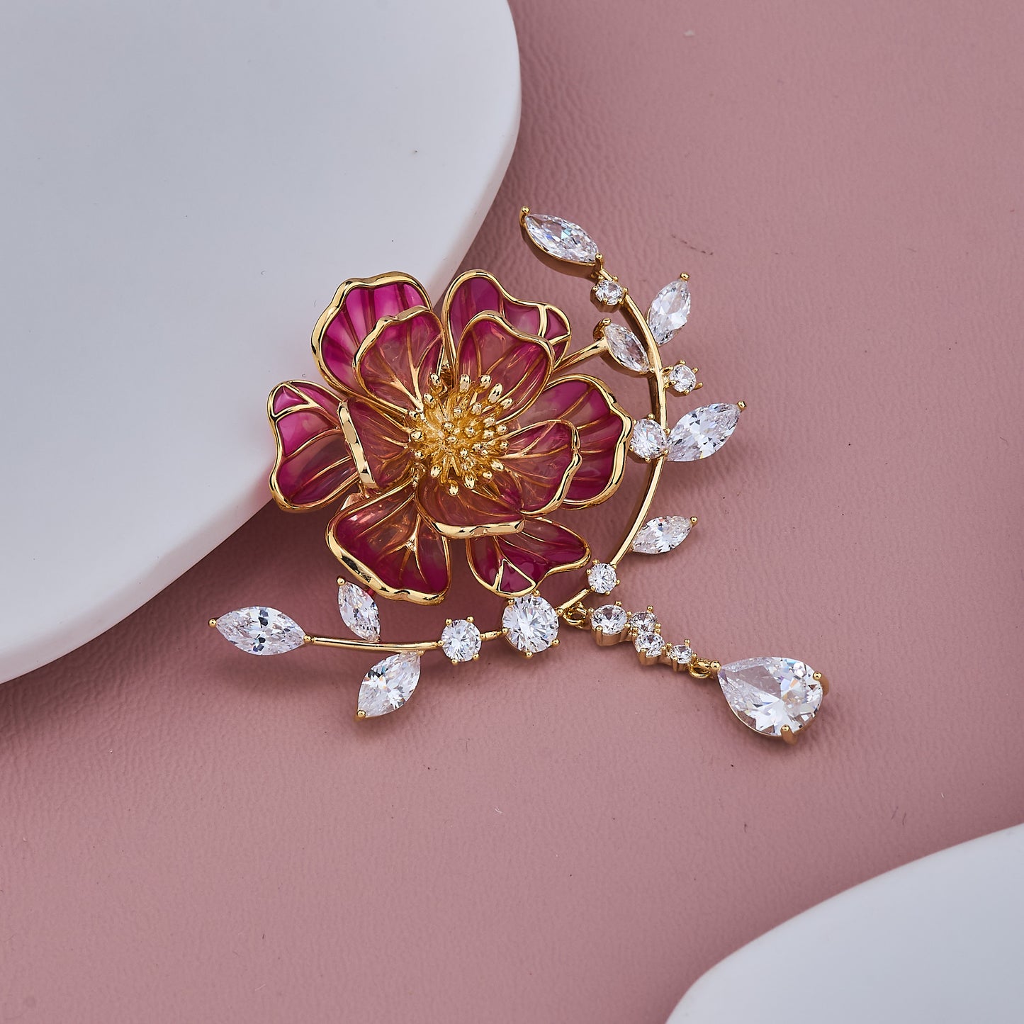 Elegant Floral Pin