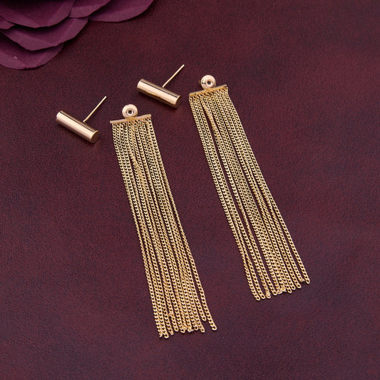 Radiant Gold Timeless Elegance Earrings