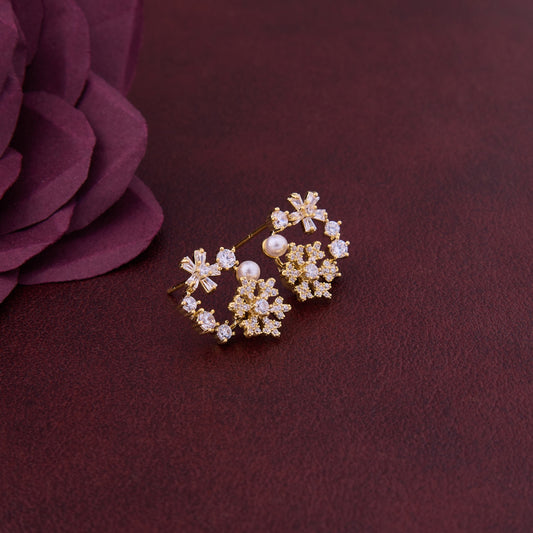 Timeless Diamond & Pearl Elegance