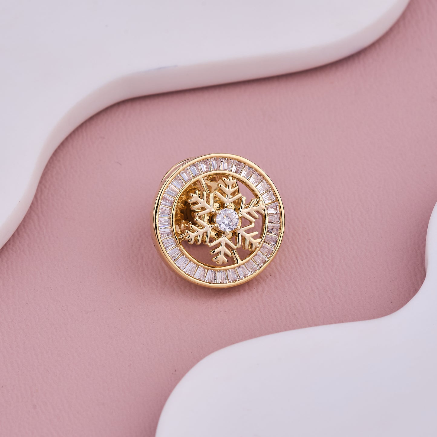 Elegant Winter Brooch